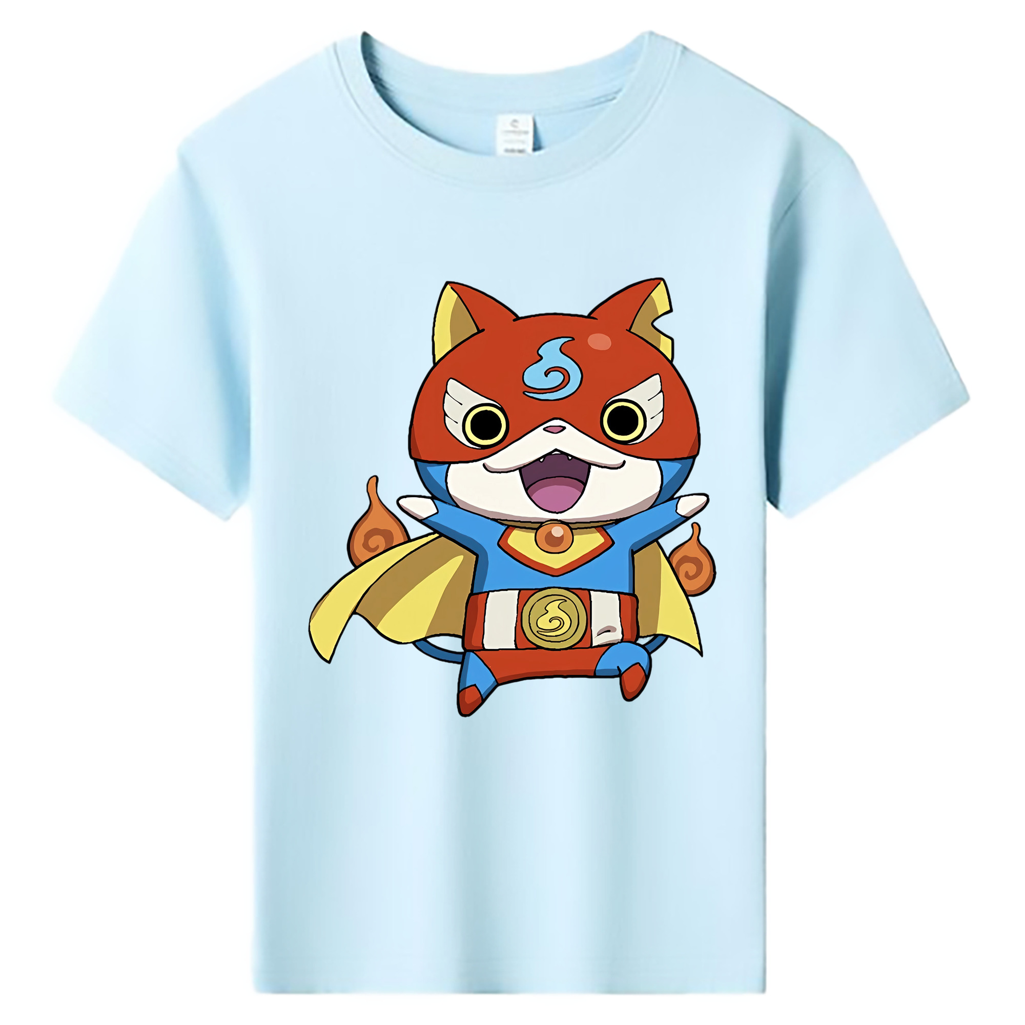 （画像用） 妖怪ウォッチ Yo-kai Watch 綿100％キッズTシャツ（フロントプリント）